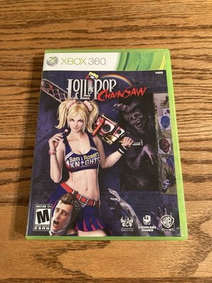 Lollipop Chainsaw Microsoft Xbox 360 Complete with Case Disc Manual