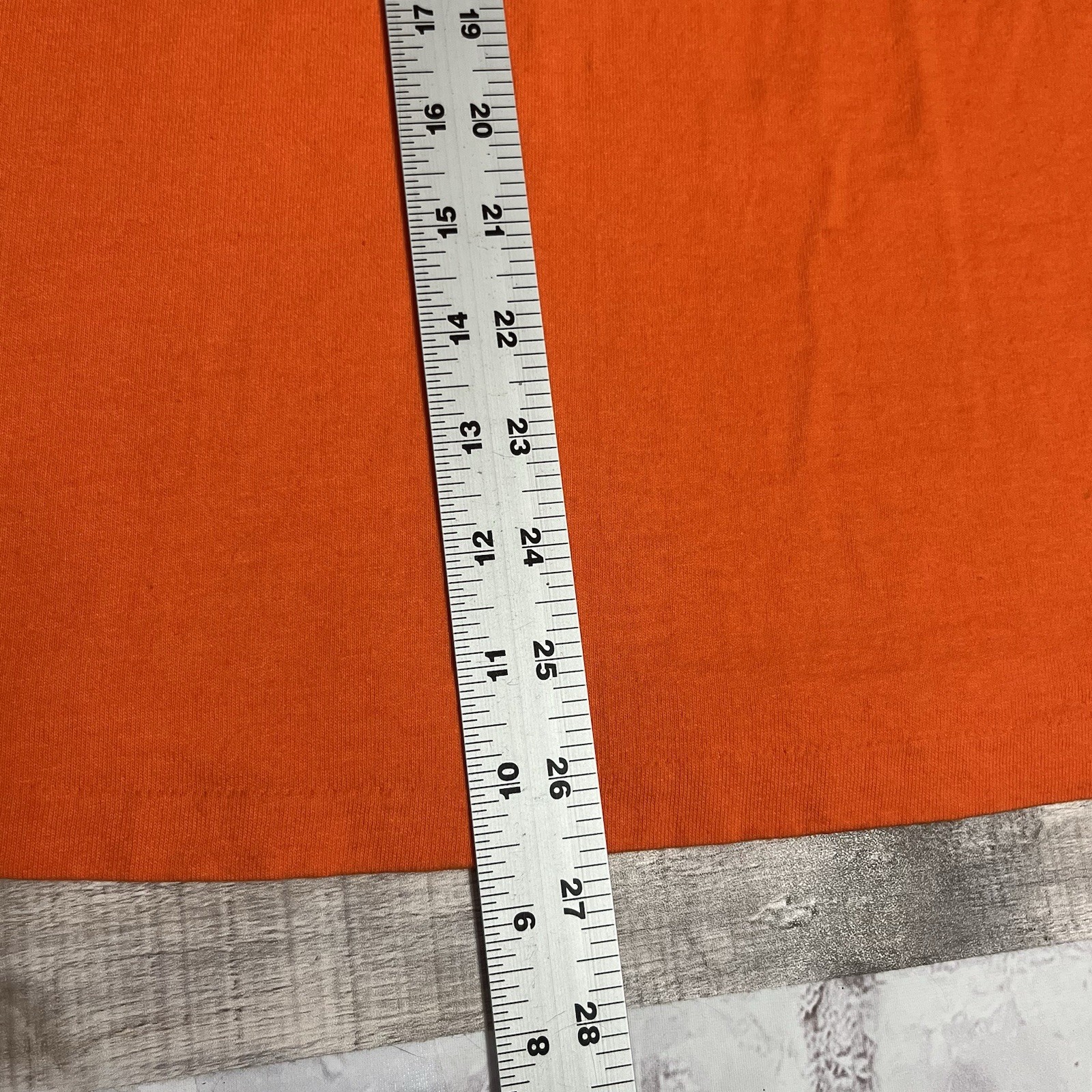 Peewee Herman Shirt Size Large Orange Vintage 90s… - image 8