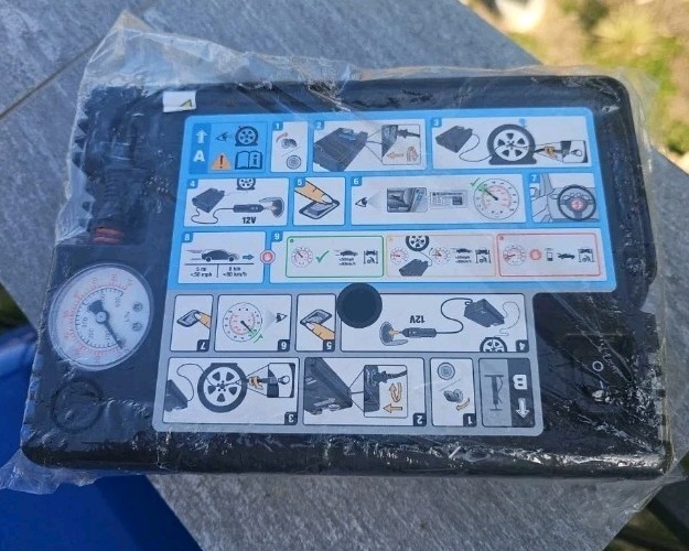 NEW OEM FORD Tire Air Compressor R2HC-19L523-AA TIRE SERVICE KIT ☆FREE SHIPPING☆