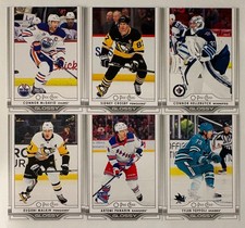 2025-26 UD Series 2 OPC Glossy lot - McDavid/ Crosby/ Hellebuyck/ Malkin...