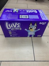 Luvs Platinum Protection Baby Diapers Size 4 Bluey 104 Count