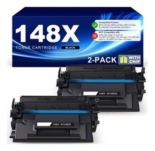2pk Chip W1480 Toner Compatible for HP 148A 148X LaserJet Pro 4001n MFP 4101fdw