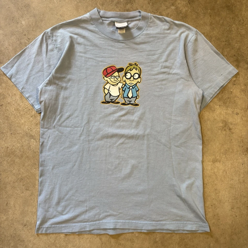 Vintage 90s Fresh Jive Cartoon T Shirt Streetwear Skate Large Single Stitch - Image 2 of 4