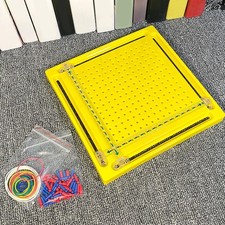 Holz Geoboards Set Geometrie Bord Xy Achse Mathematische Koordinieren Graphen