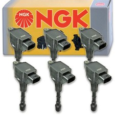 6 Pc Ngk 48748 U5206 Ignition Coils For Uf617 Uf-617 Igc0078 Ic720 E1117 Gd