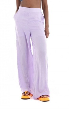 Vero Moda Aware Wide Leg Pants Lavender Medium Built In shorts NWT