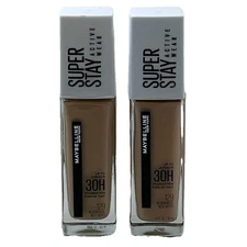 Maybelline Superstay Full Coverage 30 Hour Foundation 129 Medium Beige 2PK New