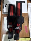 Wrist Band Brace Support Gym Strap Bandage Wrap Adjustable (Pair)
