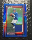 2025 Donruss Optic Jaxson Dart Blue Hyper (RAW)