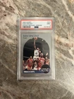 1990 NBA Hoops Sam Vincent ft. Michael Jordan w/ #12 jersey card# 223 PSA 9 MINT