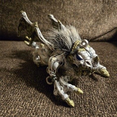 Mega Bloks Fire & Ice Dragons Vorgan Ice Fang #9879 White Dragon Monster Blocks