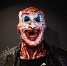 NEW Bloody Skull Head Mask Horror Halloween Double layer Mask Party Cosplay PROP