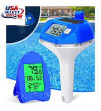 2026 Solar Wireless Pool Thermometer 650FT Tr...