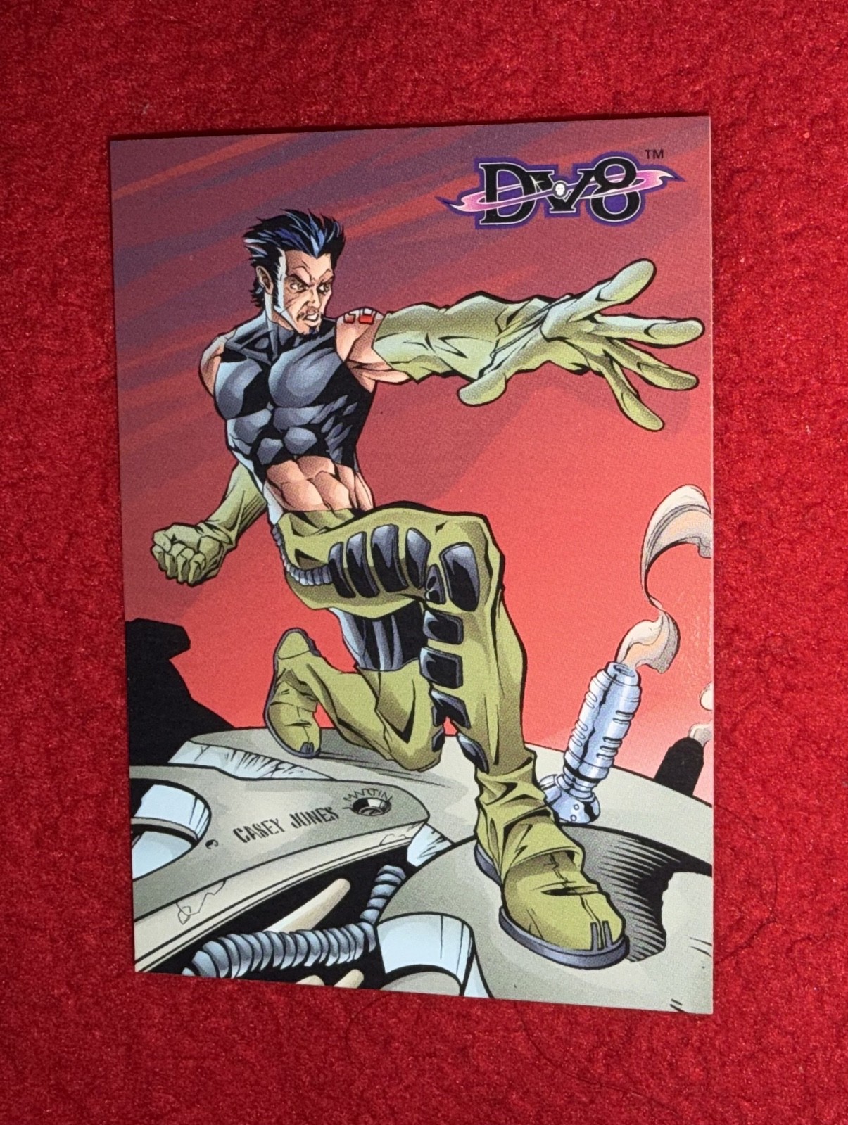 DV8 card 56 by Casey Jones Wildstorm Gen13 Image Comics Jim Lee 1996