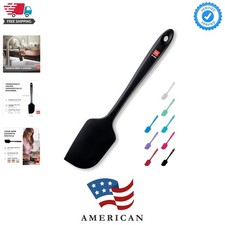 Silicone Spatula - 600°F Heat-Resistant Rubber Kitchen Spatula for Baking, Sc...