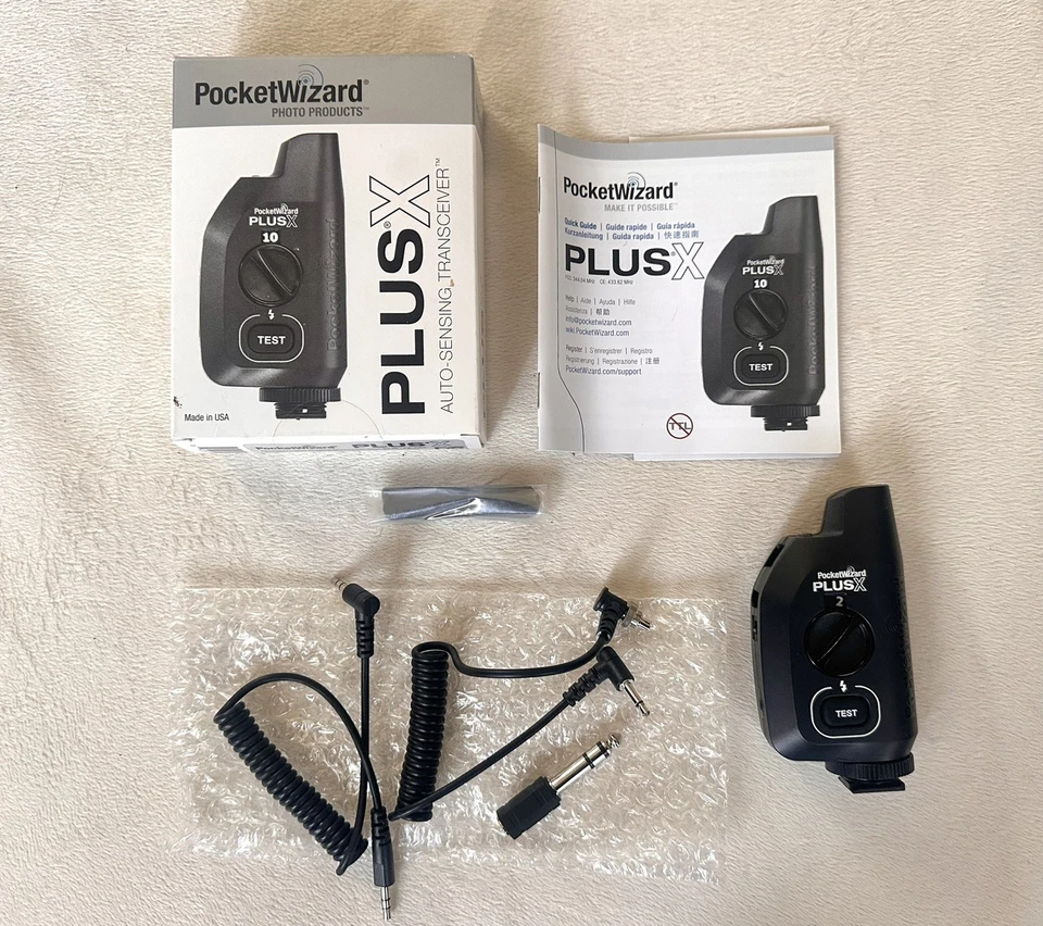 PocketWizard Plus X Transceiver – New in Box | 10 Channels | Made in USA - Image 2 of 4
