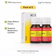 Dr Reckeweg BC 5 Tablets 20g Homeopathic General Wellness Support 2 Pack