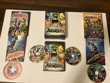 ULTIMATE AVENGERS COLLECTION 4 DISC BOXSET DVD CD SOUNDTRACKS 2006 RARE HTF OOP