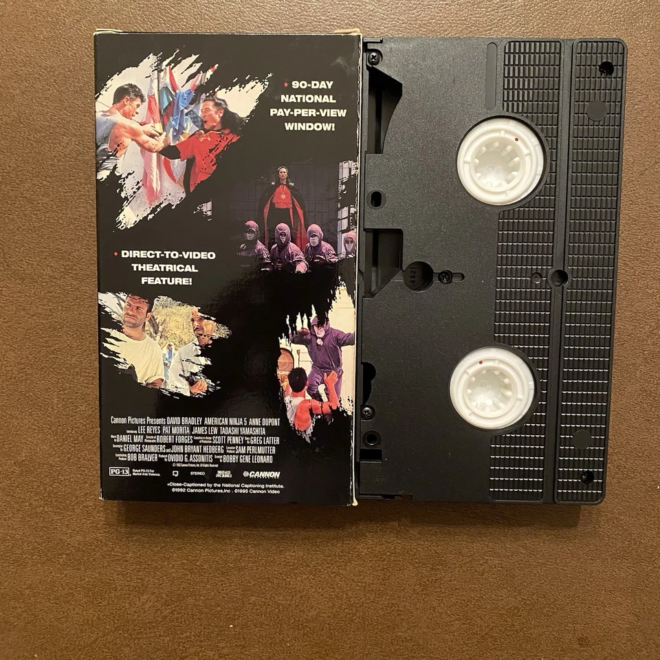 American Ninja 5 VHS Screener Promo Tape Cannon Video - Image 3 of 4