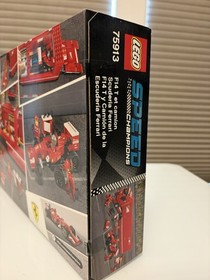 LEGO SPEED CHAMPIONS: 75913 F14 T & Scuderia Ferrari Truck  New&Sealed damage