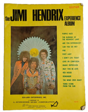 Jimi Hendrix Experience Album Song Book 1968 Sea Lark Guitar Fast Shipping