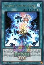 1st ed Spright Gamma Burst ultra rare BLTR-EN105 Yugioh