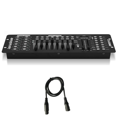 JCYWFLODY 192 DMX 512 Stage DJ Light Controller Lighting Party Pub ...