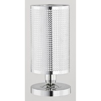 Chrom Moderne Tischlampe Nachtlampe 1X60W/E27 15X32 [Cm]