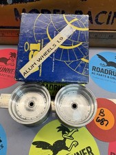 Vintage Aluminum Wheels Used 1pr.