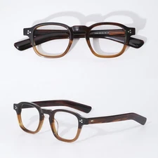 Acetate Square Eyeglass Frames Men Women Fashion Classic Full Rim Personality