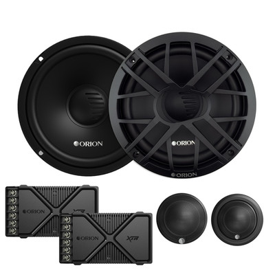 Orion XTR65.SC 6.5'' 2-Way Component System - 115W RMS/450W MAX - 12db Crossover