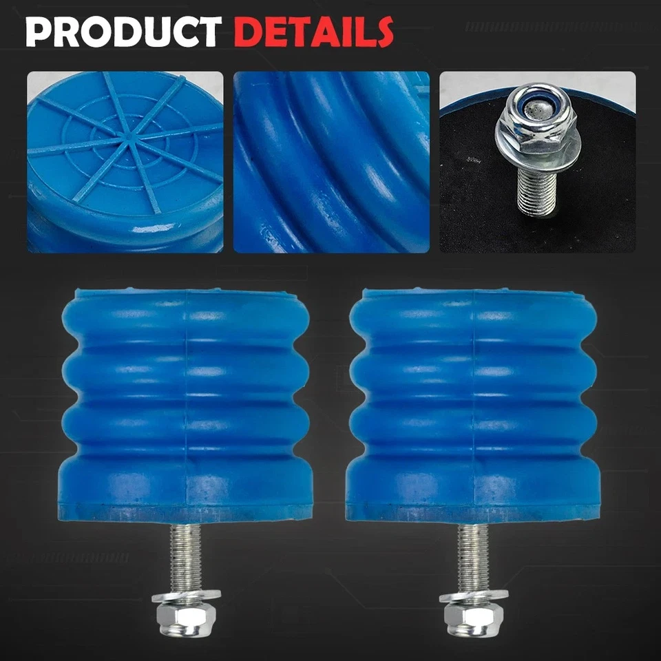 2X SuperSprings SumoSprings Front Helper Springs For Tacoma Tundra 4Runner - Image 3 of 4
