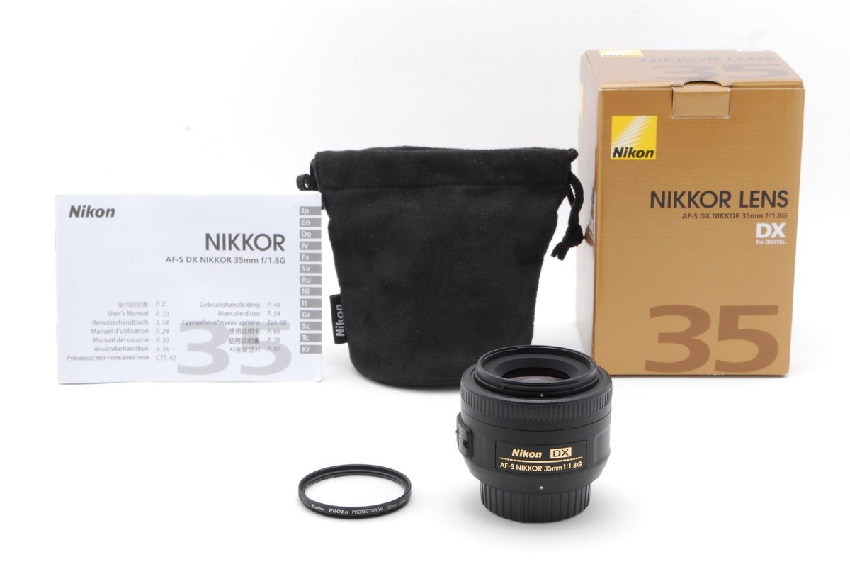 MINT in Box] Nikon AF-S Nikkor 35mm F1.8G DX from Japan | eBay