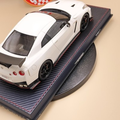 Make Up IDEA 1/18 Skyline GT-R R35 white nismo 2017 N Attack