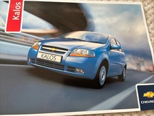 Chevrolet Kalos Car Sales Info Brochure 24 Pages From 2005