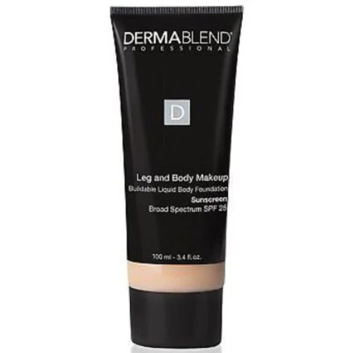 Dermablend Leg and Body Makeup Body Foundation SPF 25 - Fair Nude 0N - 3.4 oz