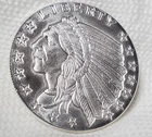 Golden State Mint Incuse Indian 999 Silver Round 1/2 oz