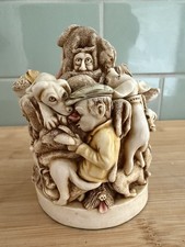 Harmony Kingdom 1994 Vintage Trinket Box Mad Dogs and Englishmen Ltd Edition