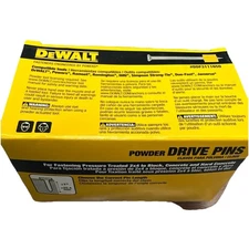 100 DeWalt Powder Drive Pins 3 inch #DDF3111650 {E}