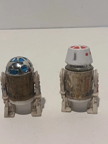 Vintage Kenner Star Wars R2D2 R5D4 Figure Lot For Restore/parts