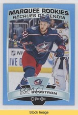 2019 Upper Deck O-Pee-Chee Update Marquee Rookies Blue Emil Bemstrom READ 0s9c