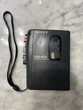 Sony TCM-353V Portable Cassette Player Tape Recorder