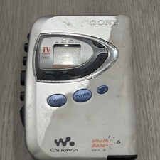 Sony Walkman WM-FX290W Cassette Tape Player AM/FM Weather Band For Parts