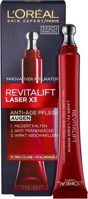 L'Oréal Paris RevitaLift Laser X3 Anti-Age Pflege Auge 15ml Loreal OVP