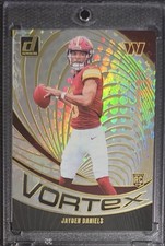 2024 Panini Donruss Vortex REFRACTOR! Jayden Daniels #VOR-JDA (RC) ROOKIE!!