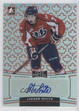 2014-15 ITG Leaf Metal Canada /10 Jaeger White #BA-JW1 Auto