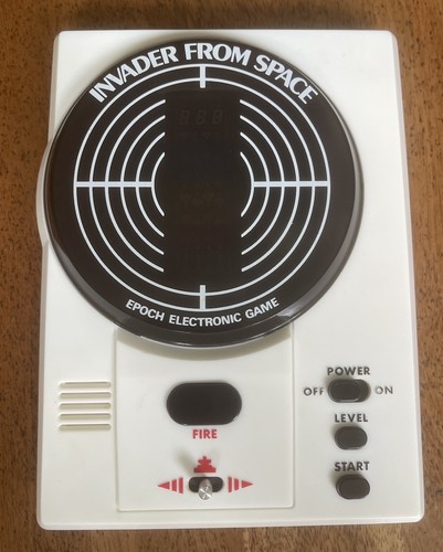 Gioco elettronico portatile VINTAGE 1980 epoca invasore dallo spazio con scatola FUNZIONA! - Foto 3 di 5