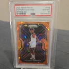 2020-21 Panini Prizm🔥Anthony Edwards🔥#258 Orange Ice RC PSA 10 💎GEM MINT💎