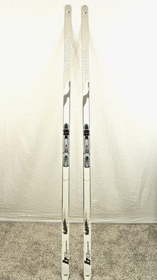 205cm ROSSIGNOL BC 55 Waxable Full Metal Edge Cross Country Ski w/ NNN