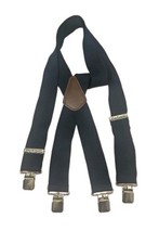 Carhartt Men's Heavy Duty Utility Suspenders 46" Navy Blue Workwear NWT